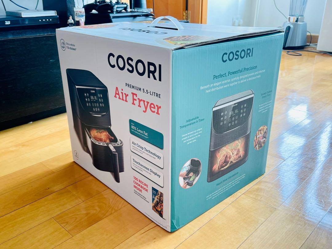 Cosori Air Fryer XXL 5.5 Litres 氣炸鍋, 家庭電器, 廚房電器, 油炸鍋 Carousell