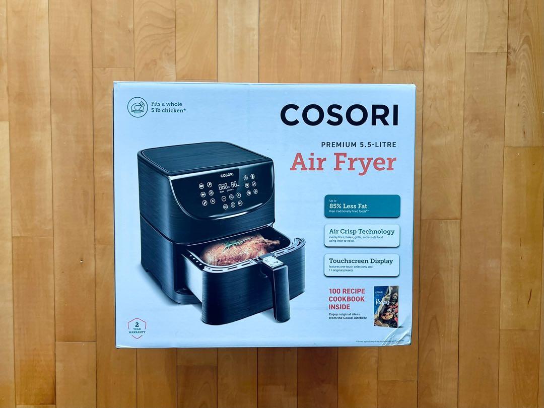 Cosori Air Fryer XXL 5.5 Litres 氣炸鍋, 家庭電器, 廚房電器, 油炸鍋 Carousell