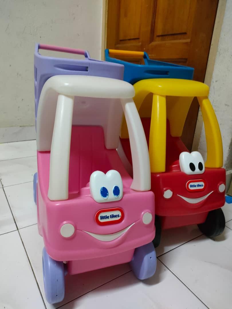 Little tikes cozy coupe shopping cart cover on sale