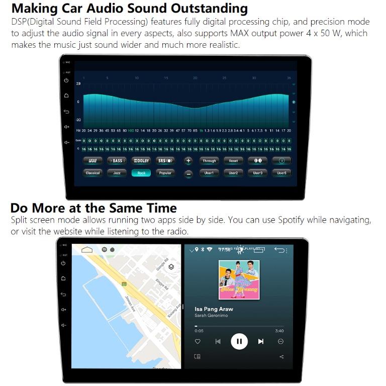 Cruze 9 Inch Android Player Android Head Unit Free Installation Car Accessories Accessories On Carousell