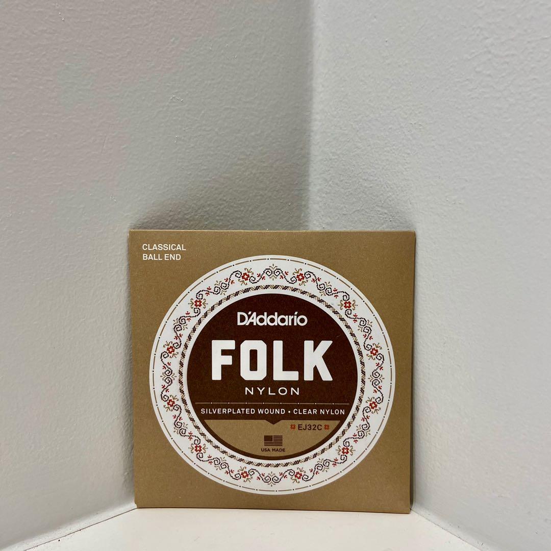 D addario EJ32C Folk Nylon Hobbies Toys Music Media Music