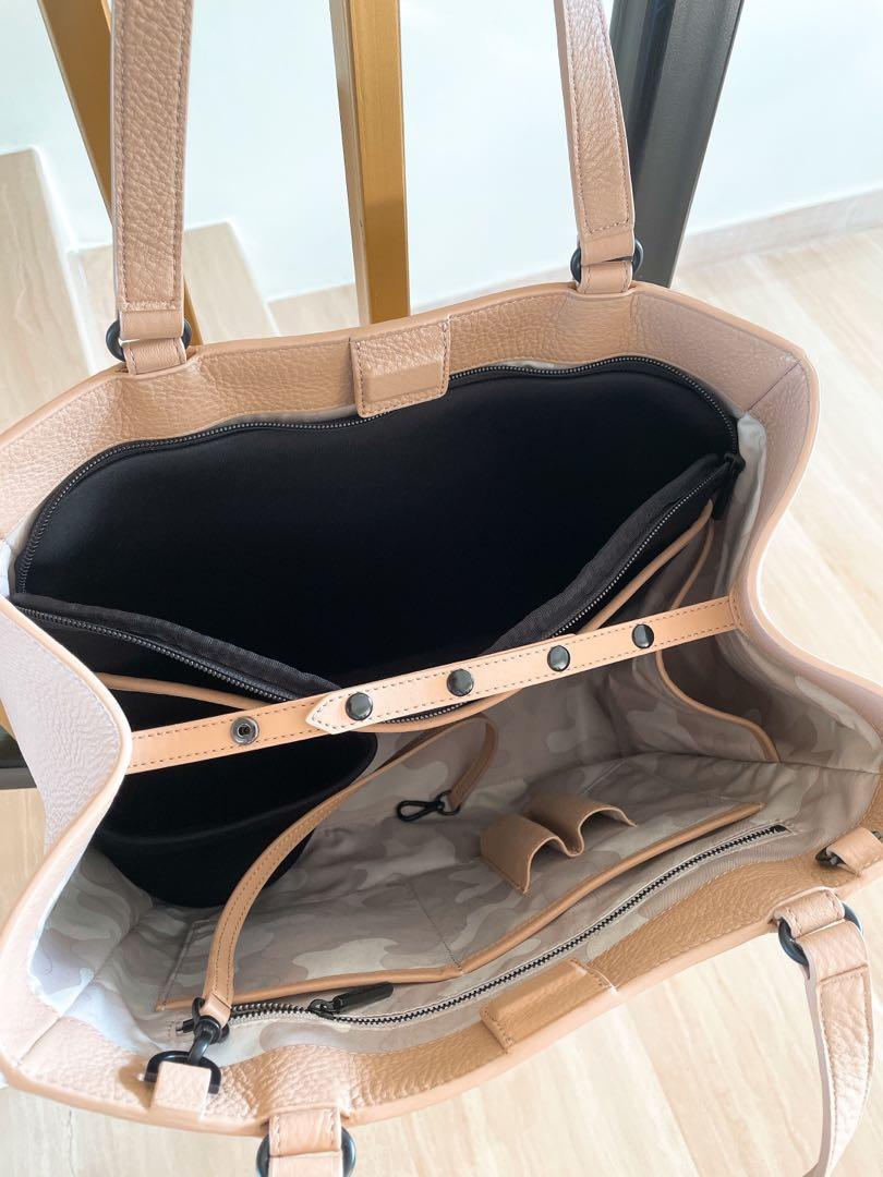 Allyn top leather tote