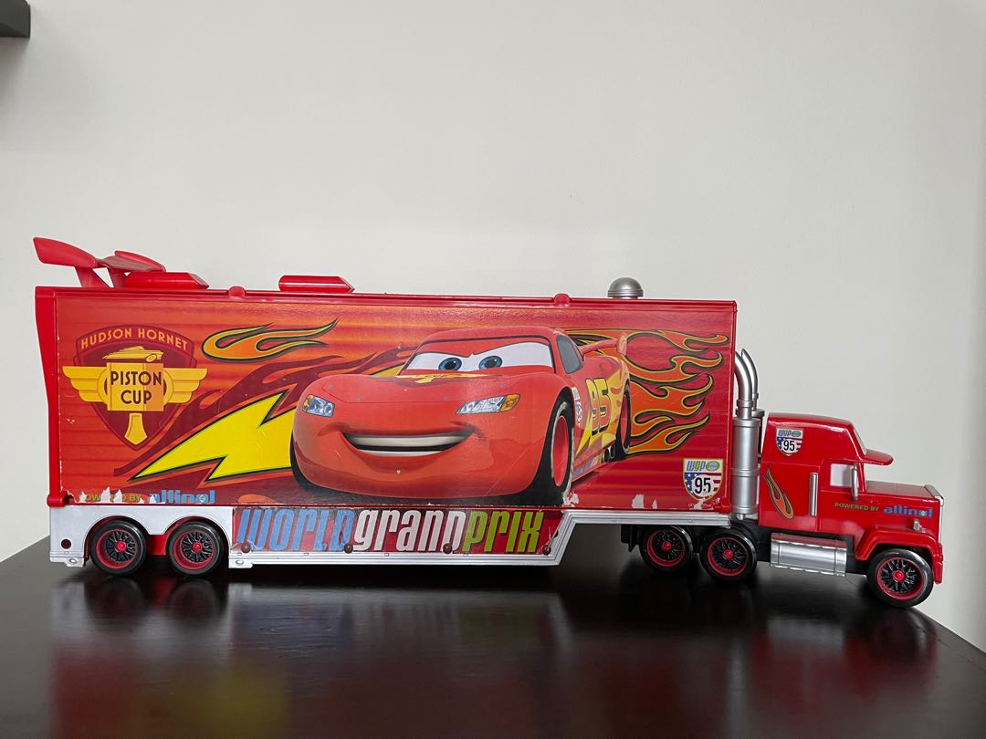 Disney cars mack hot sale truck carry case