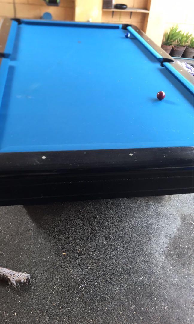 Dizon Standard Size Billiard Table, Sports Equipment, Sports & Games