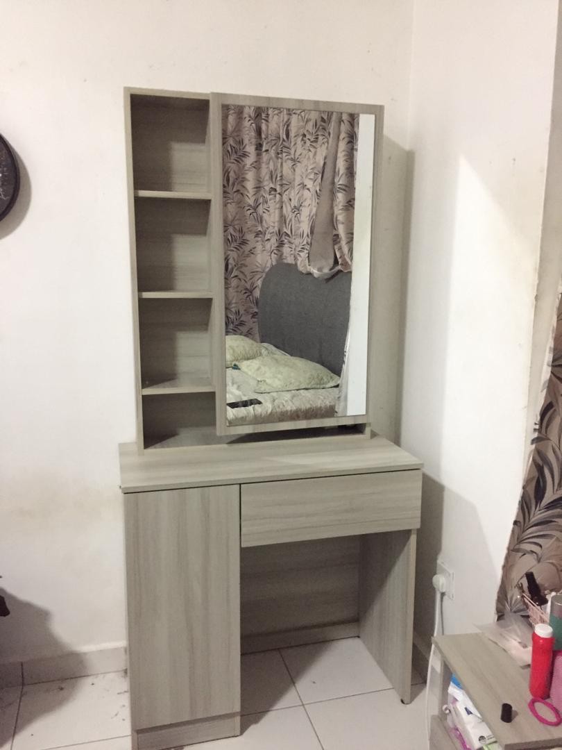 Dressing Table Meja Makeup Home Furniture Furniture On Carousell