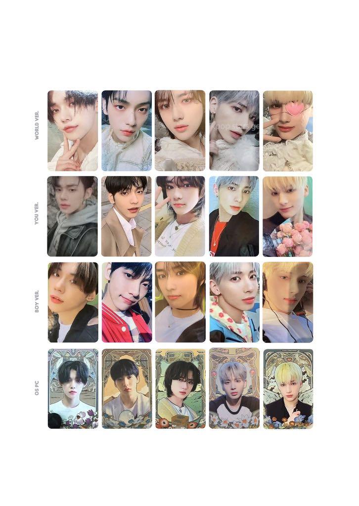 EARLY WTT] txt freeze photocards /pc shopee, Hobbies & Toys