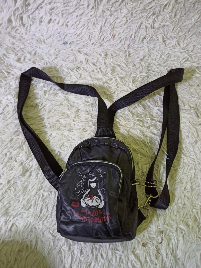Emily the strange backpack Men s Fashion Bags Backpacks on