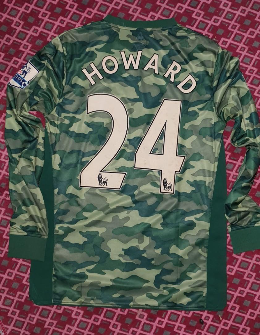 Everton camo goalkeeper kit top