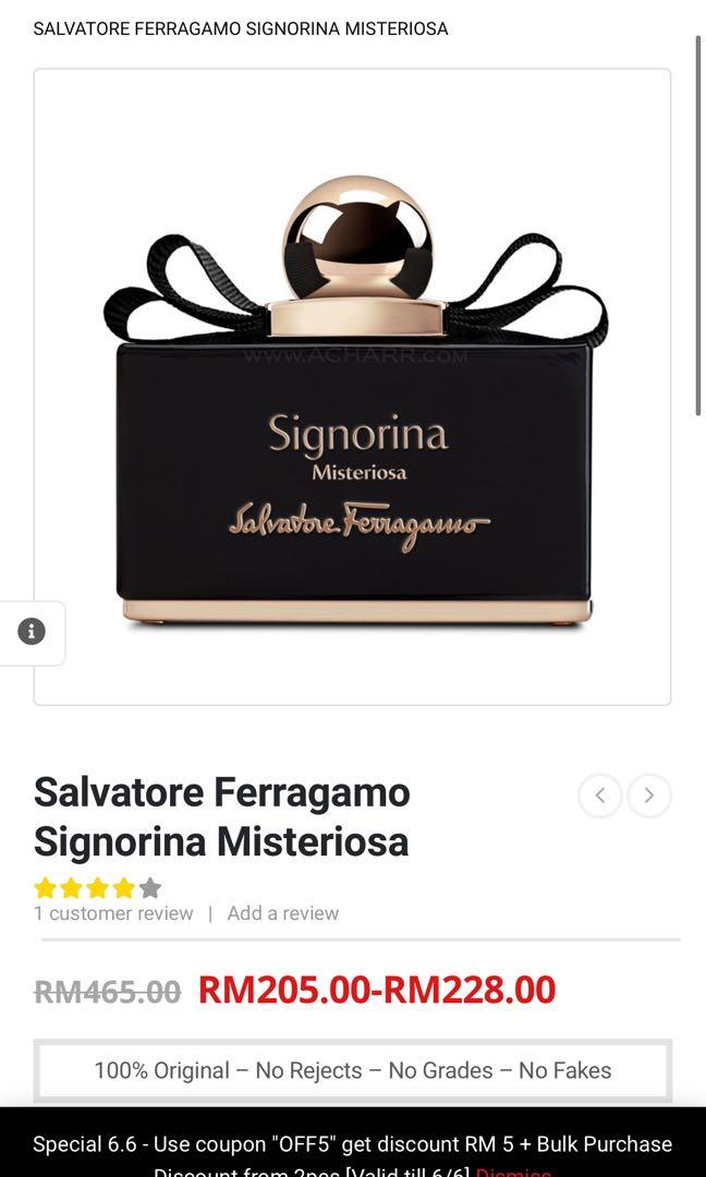 Ferragamo Perfume Beauty Personal Care Fragrance Deodorants