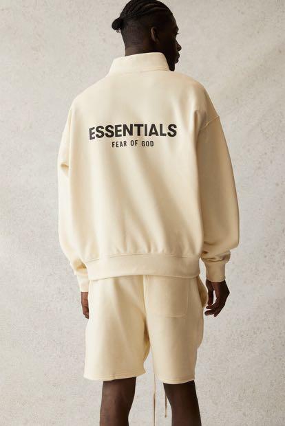 essentials half zip sweatshirt