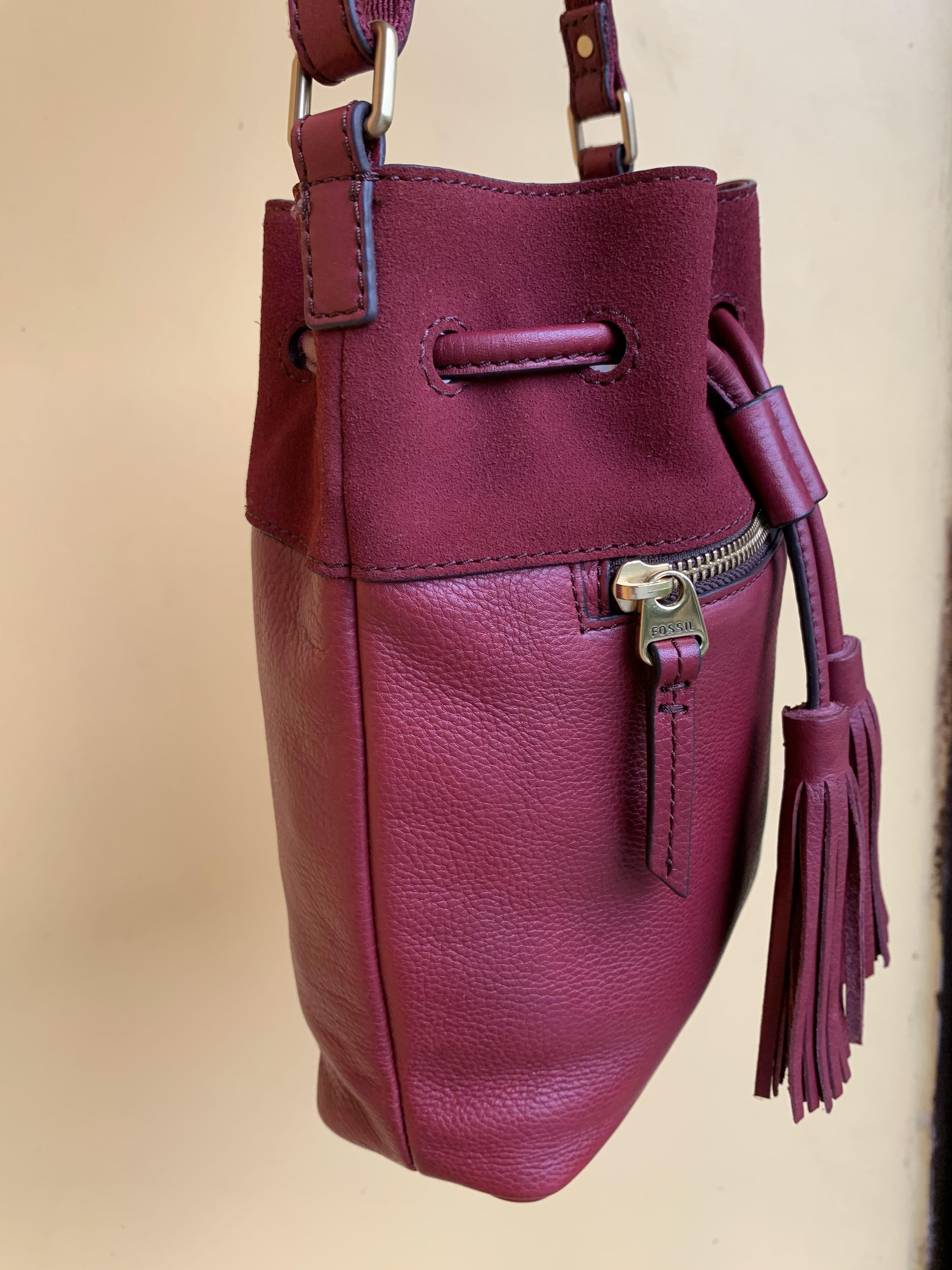 Fossil jules best sale mini drawstring