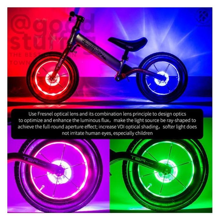 FREE 🚚] LED Bicycle Wheel Light Bike Front Tail Hub Spoke One