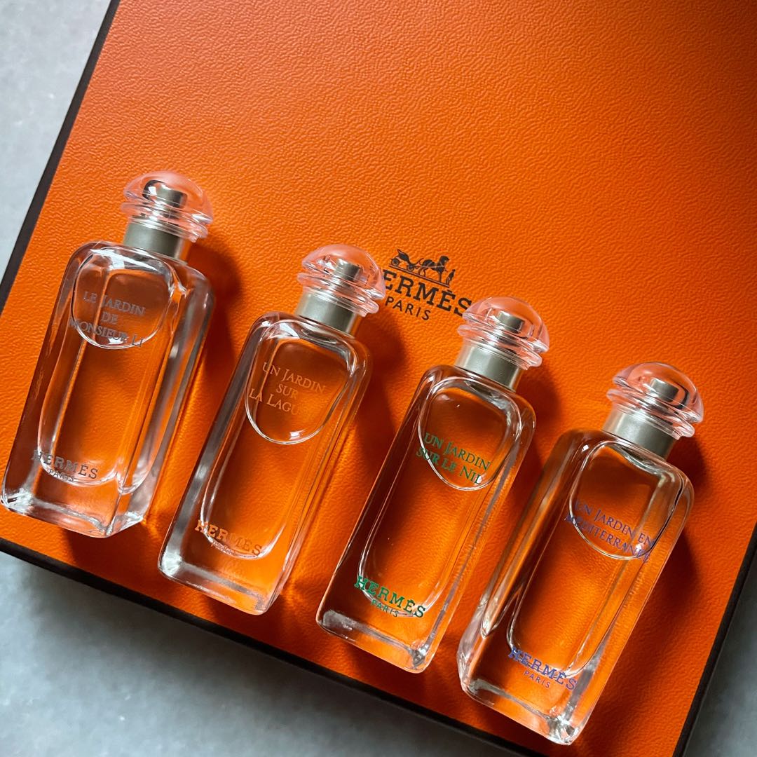 Hermes parfums top jardins discovery set