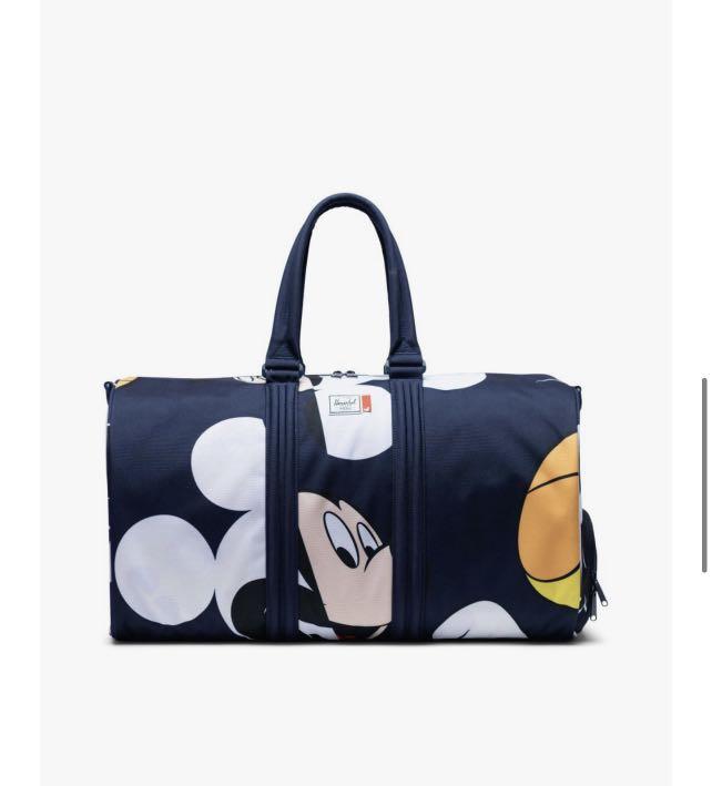 Herschel x Disney Duffel bag, Men's Fashion, Bags, Sling Bags on Carousell