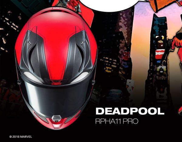 Deadpool helmet hot sale hjc