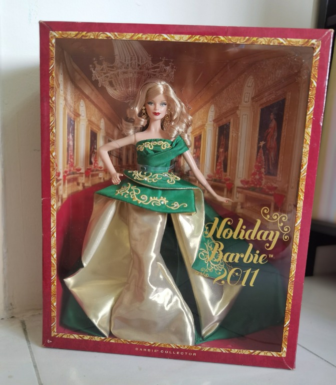 Barbie 2011 holiday doll 2025