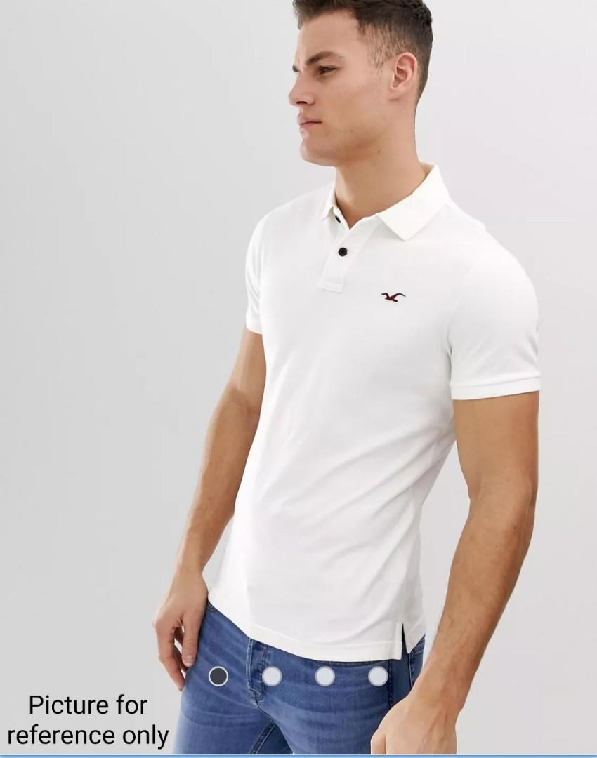 Hollister muscle fit polo 2025