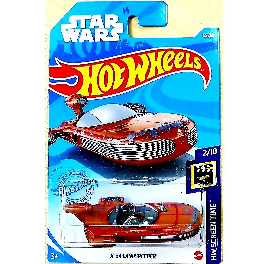 Hot Wheels Star Wars X 34 Landspeeder Hotwheels Screen Time SW Starships Series Hobbies Toys Toys Games on Carousell