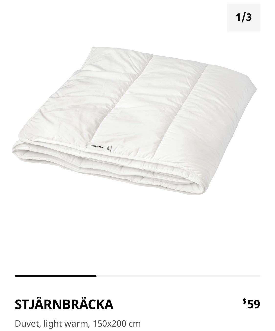 IKEA light warm duvet 150x200 ( used for 1 month), Furniture u0026 Home Living,  Bedding u0026 Towels on Carousell