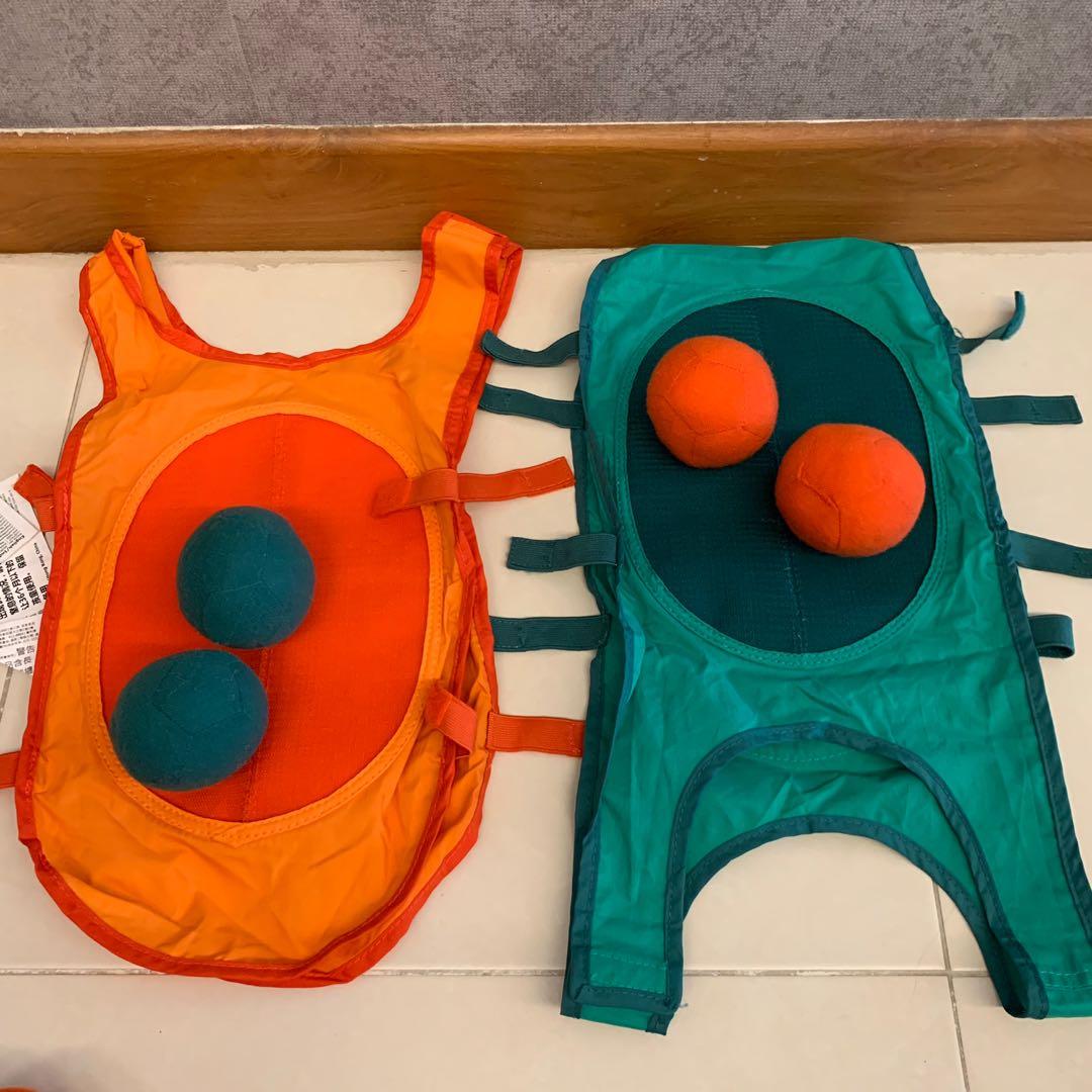 IKEA LUSTIGT Tag game with Velcro vest and balls, Hobbies & Toys, Toys