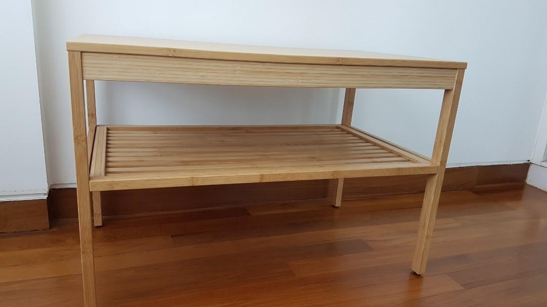 Ikea Nordkisa Bench Bamboo 80cm