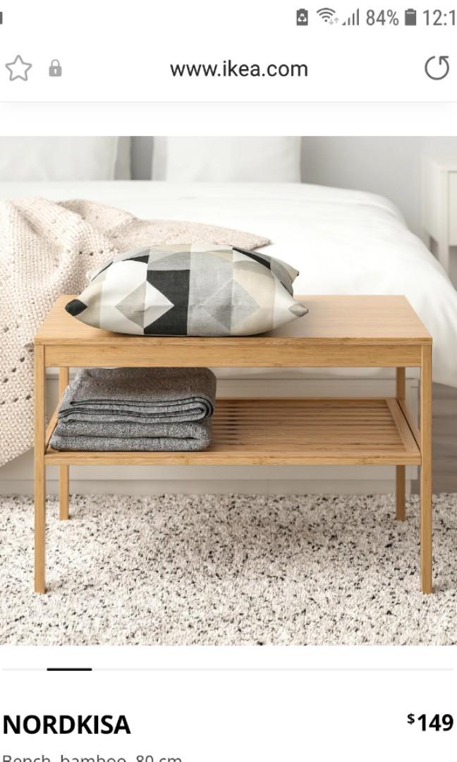 Ikea top nordkisa bench