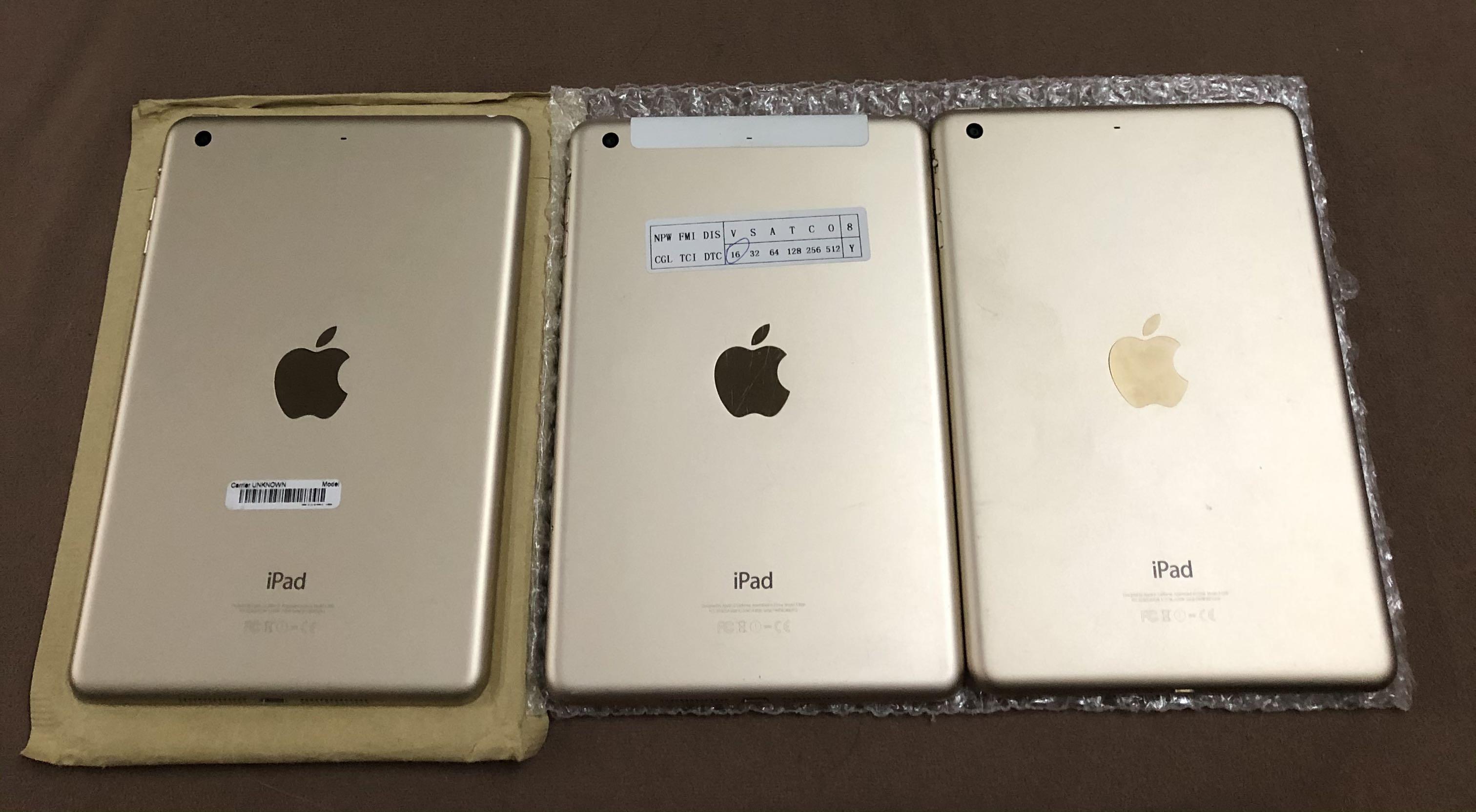 Ipad Mini 3 16gb 64gb Gold Colour Can Support Ios 12 Suitable For Online Classroom Mobile Phones Gadgets Tablets Ipad On Carousell