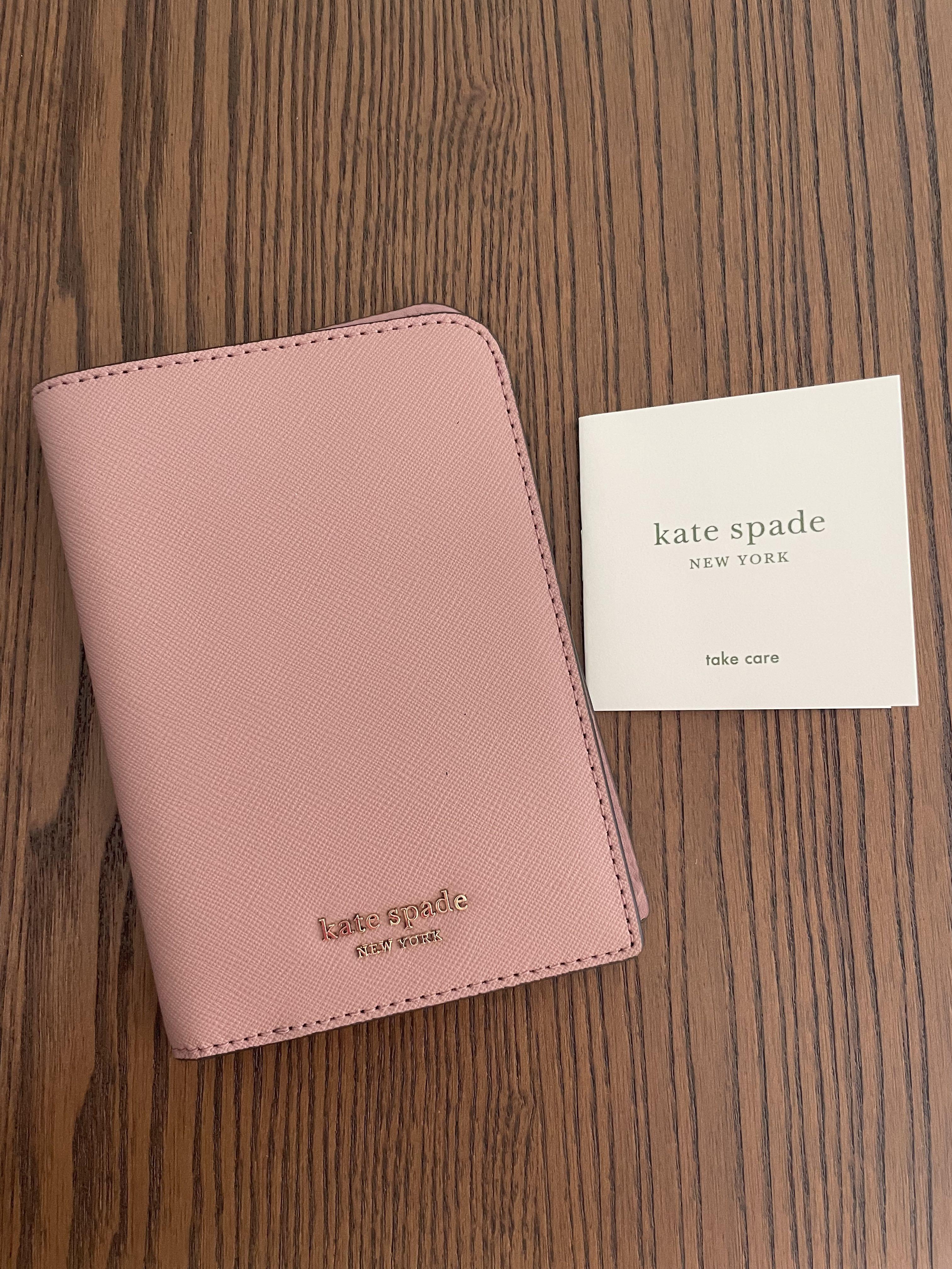 Kate spade passport holder pink new arrivals