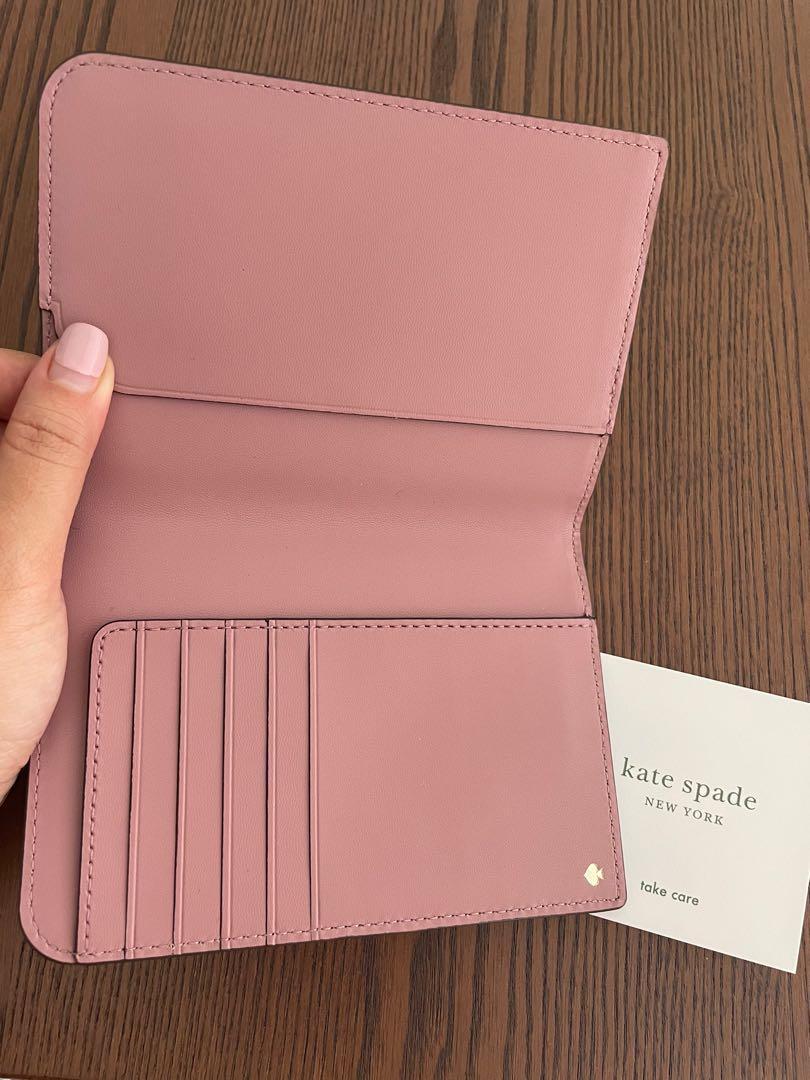 Kate spade sales passport holder pink