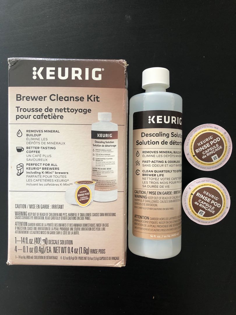 Keurig Brewer Cleanse Kit, Furniture & Home Living, Kitchenware