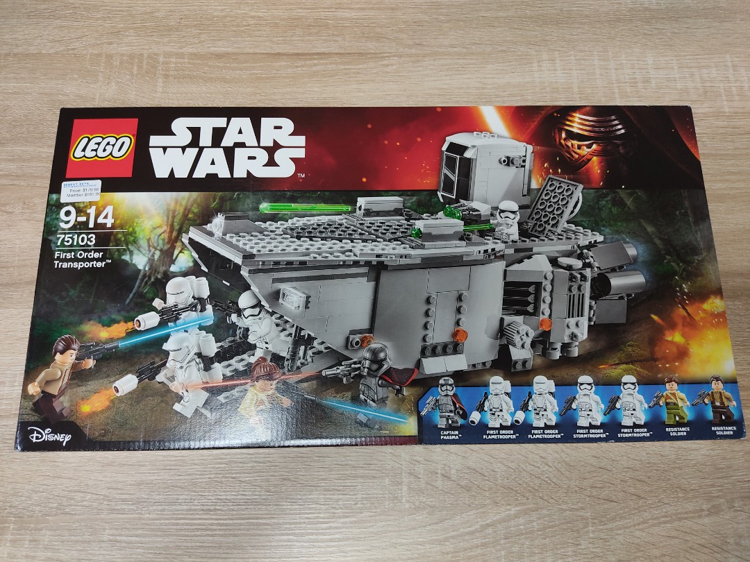 Lego 75103 Star Wars First Order Transporter New Sealed Hobbies Toys Toys Games on Carousell