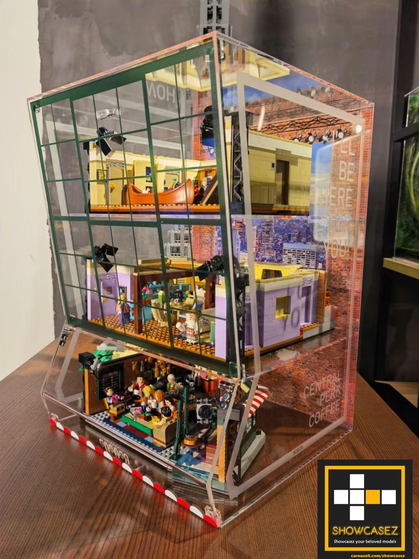 LEGO acyclic display case for friends central perk 21319 Hobbies Toys Toys Games on Carousell