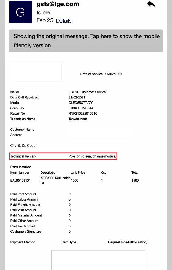 LG OLED TV (Warranty till 04/2023), TV & Home Appliances, TV