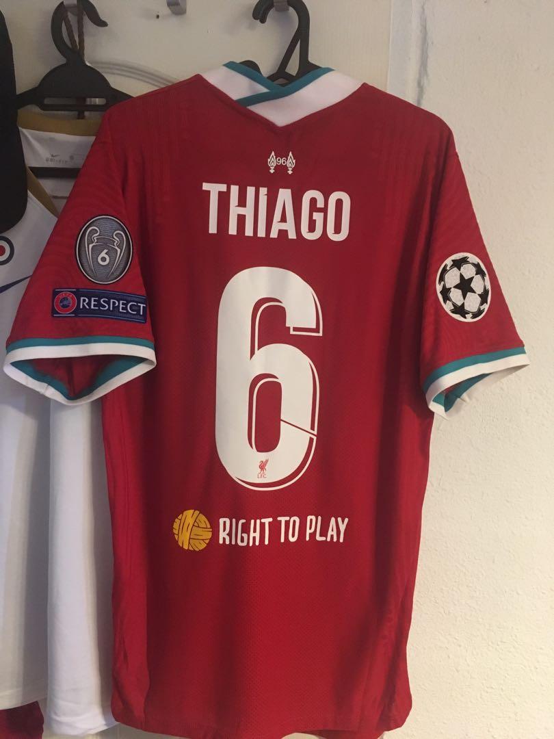 Thiago liverpool kit top