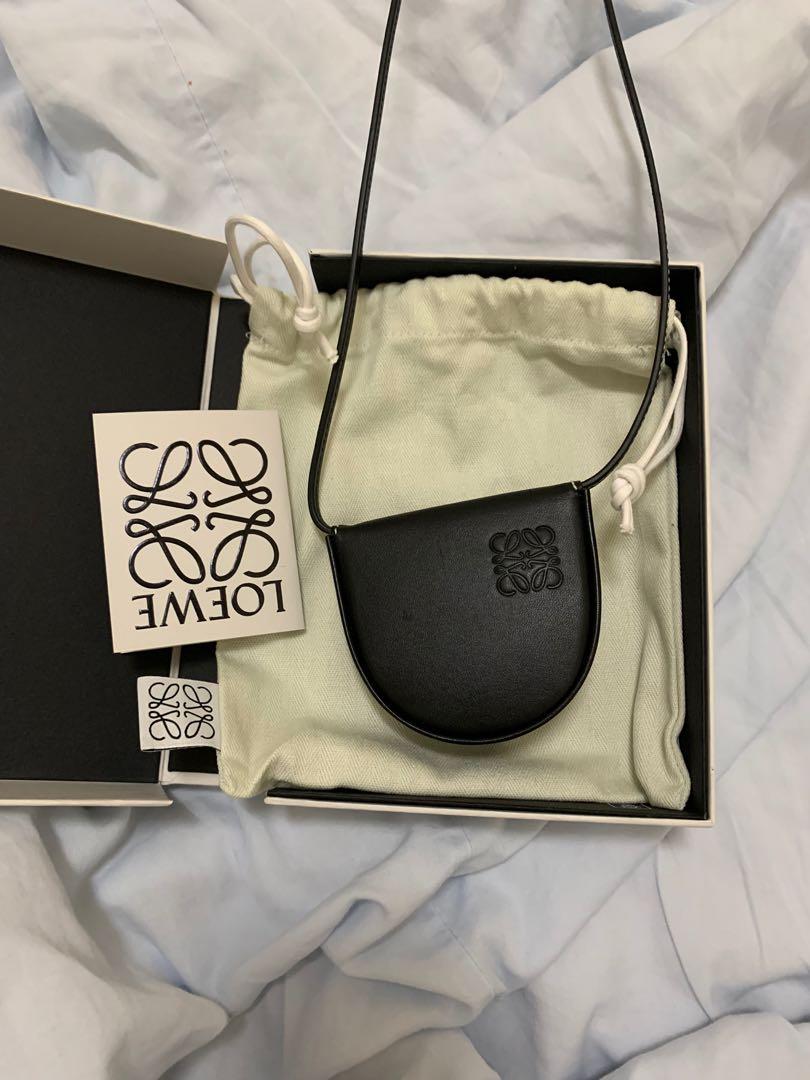 Loewe heel pouch large sale