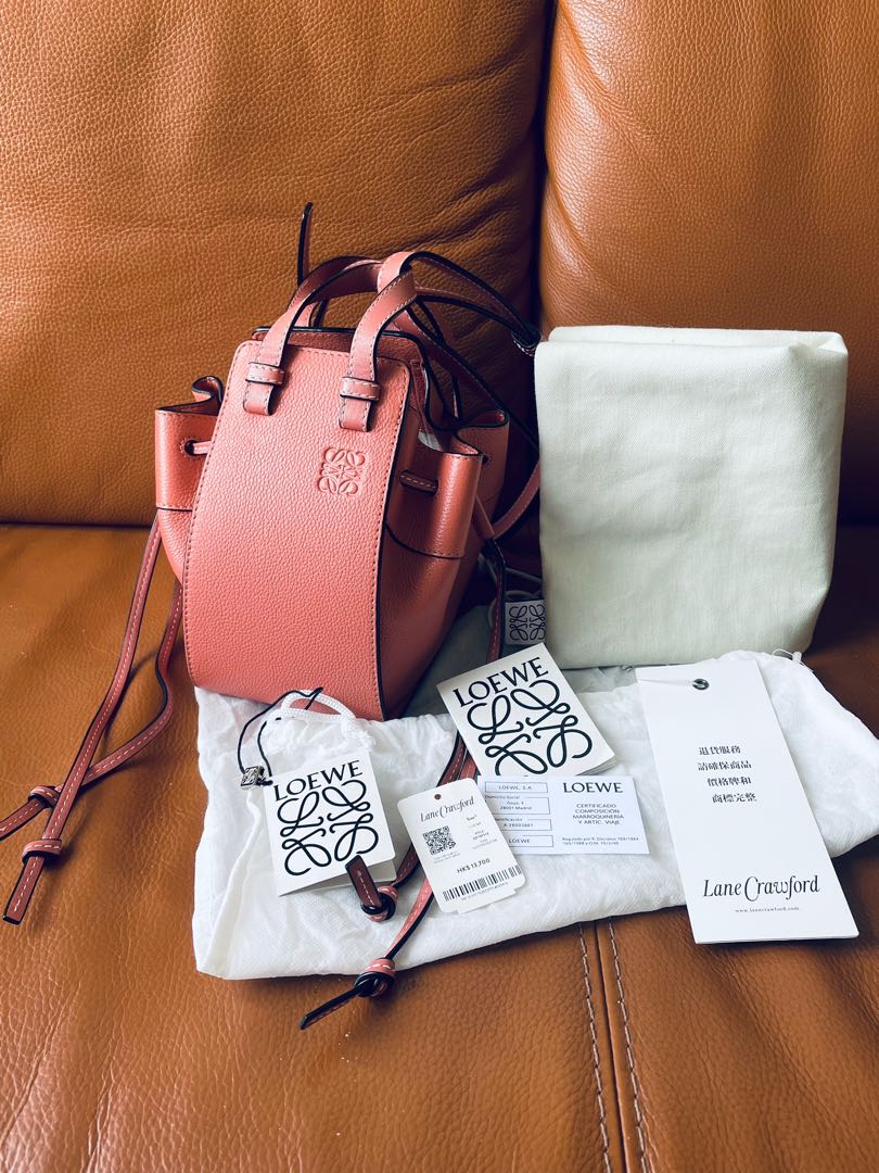 Loewe Mini Hammock pink Tulip