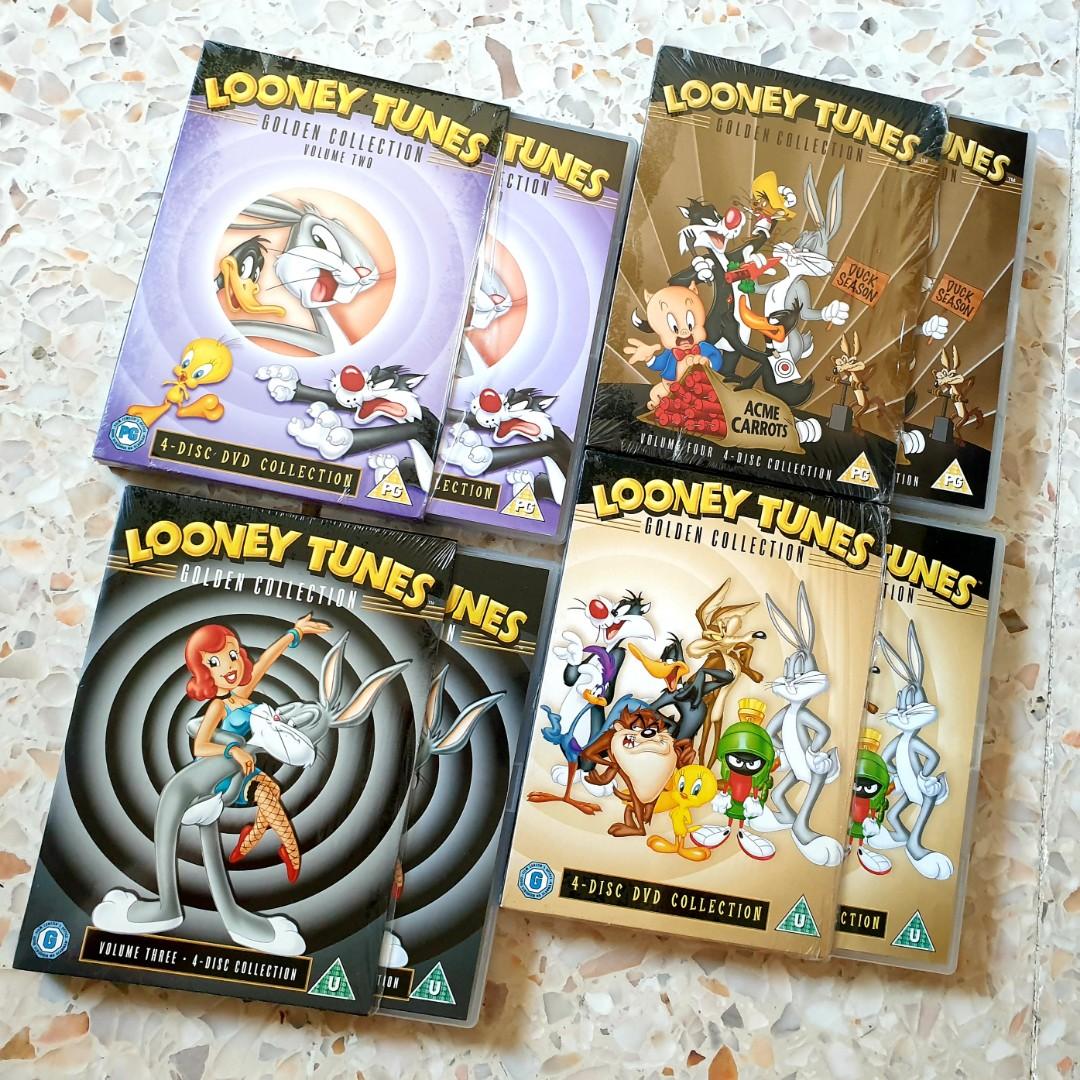 Looney Tunes Golden Collection 4 Discs Original UK Release Dvd Boxset 