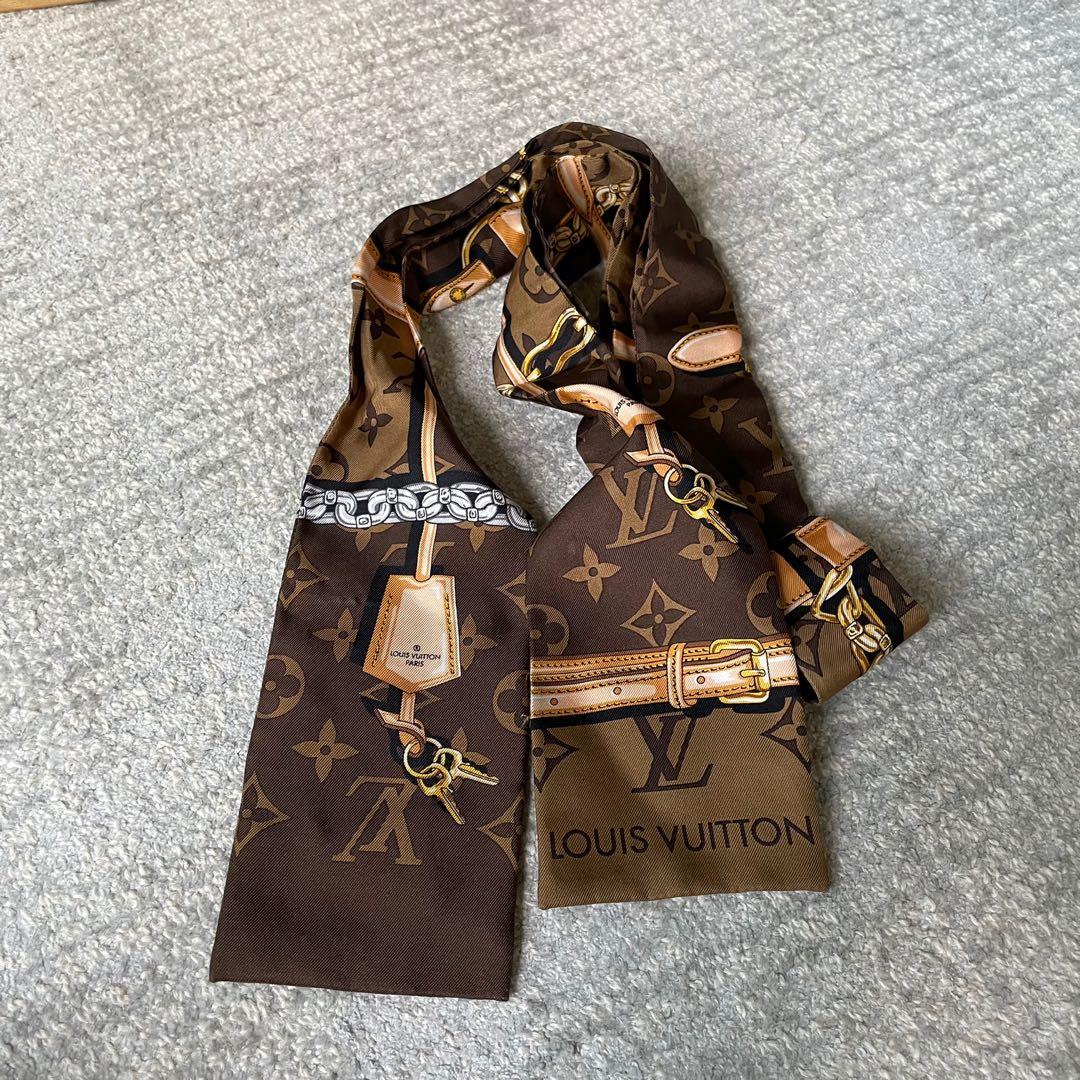 Authentic Louis Vuitton Twilly Bandeau Scarf, Luxury, Accessories on  Carousell
