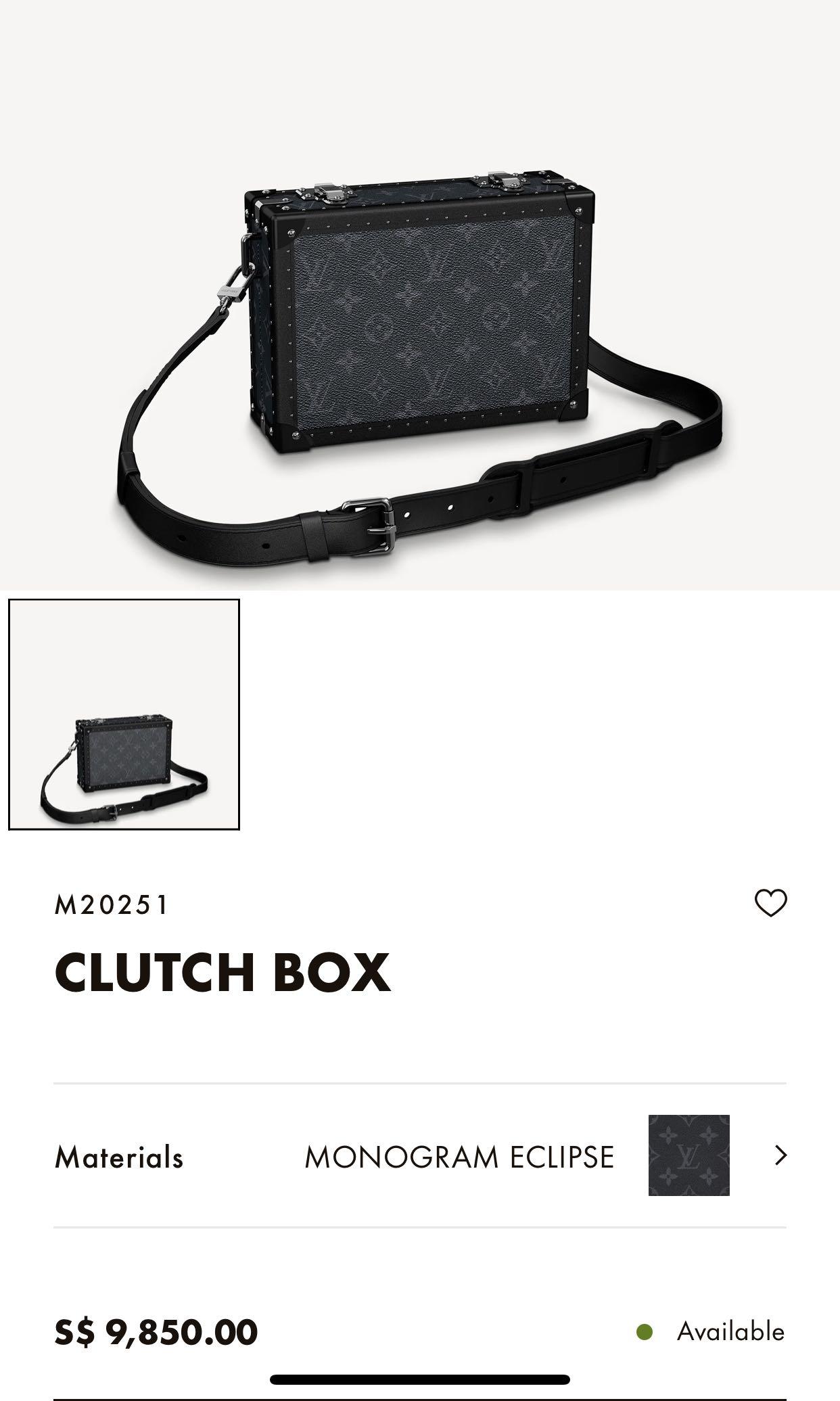 LV Louis Vuitton Clutch Box BNIB