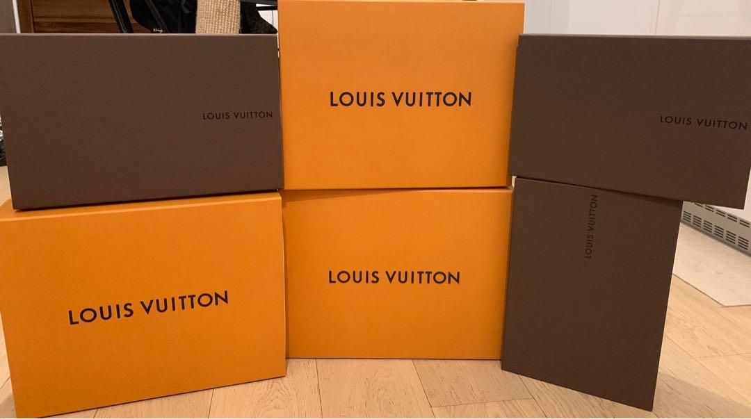 Lv 包裝盒 名牌 飾物及配件 Carousell