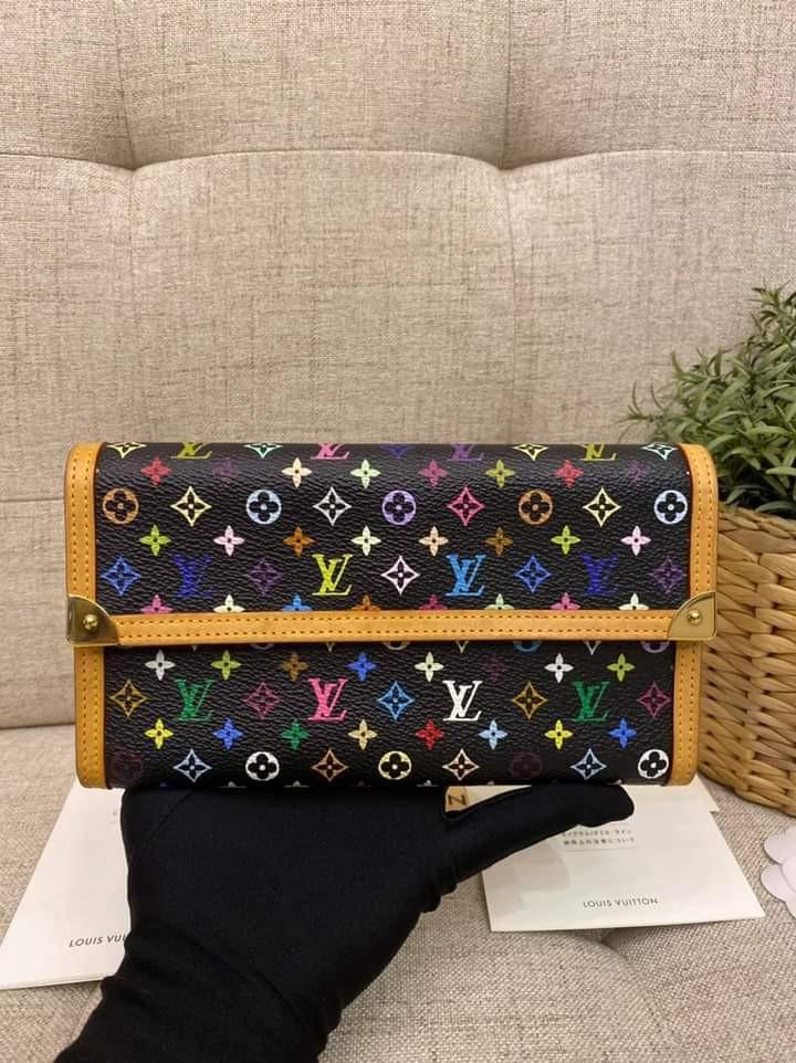 LV Black Multicolor Monogram Porte Tresor Wallet (Category: Luxury Bags & Wallets) located in Manila. Submitted by bagislifeshop (Listing ID 1092392182, Image 1). Description: 9/10 condition.