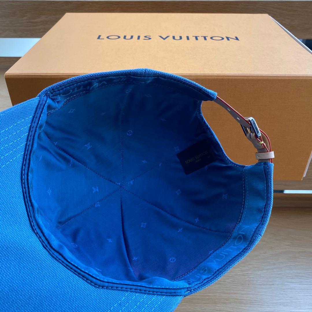 Louis Vuitton Clouds Baseball Cap Cotton Blue 21000035