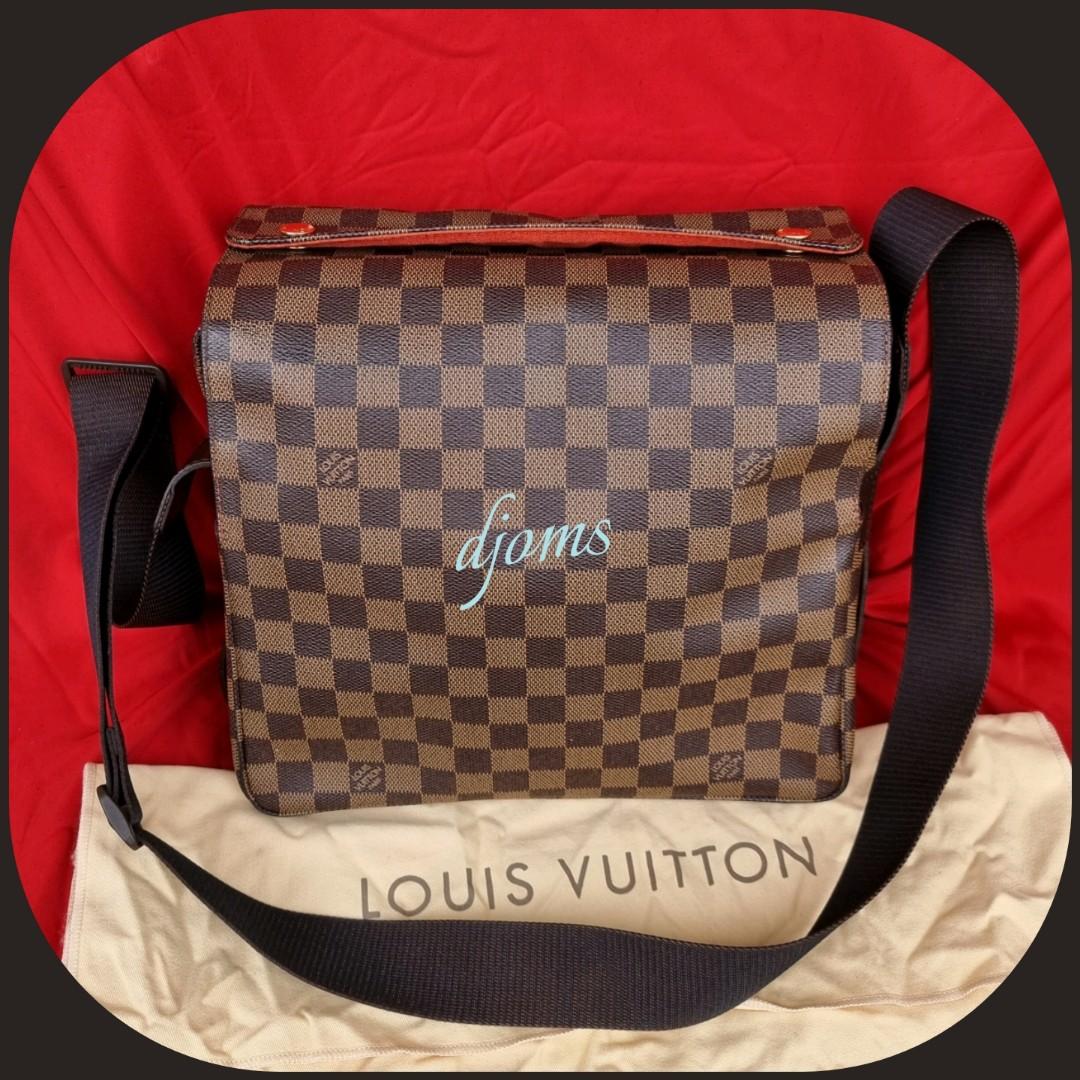 lv naviglio damier ebene, Luxury, Bags & Wallets on Carousell