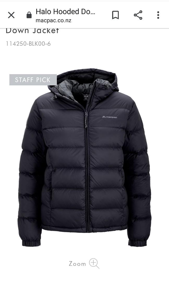 Macpac outlet puffer jacket