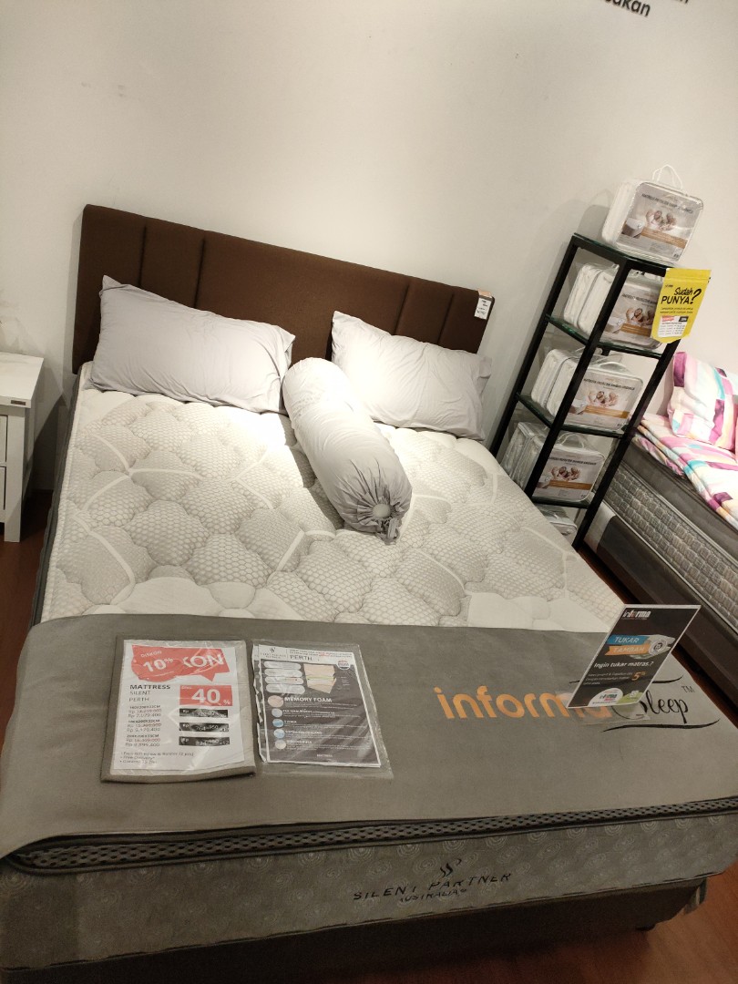 Mattress Silent Perth 200x200x33cm Perabotan Rumah Di Carousell