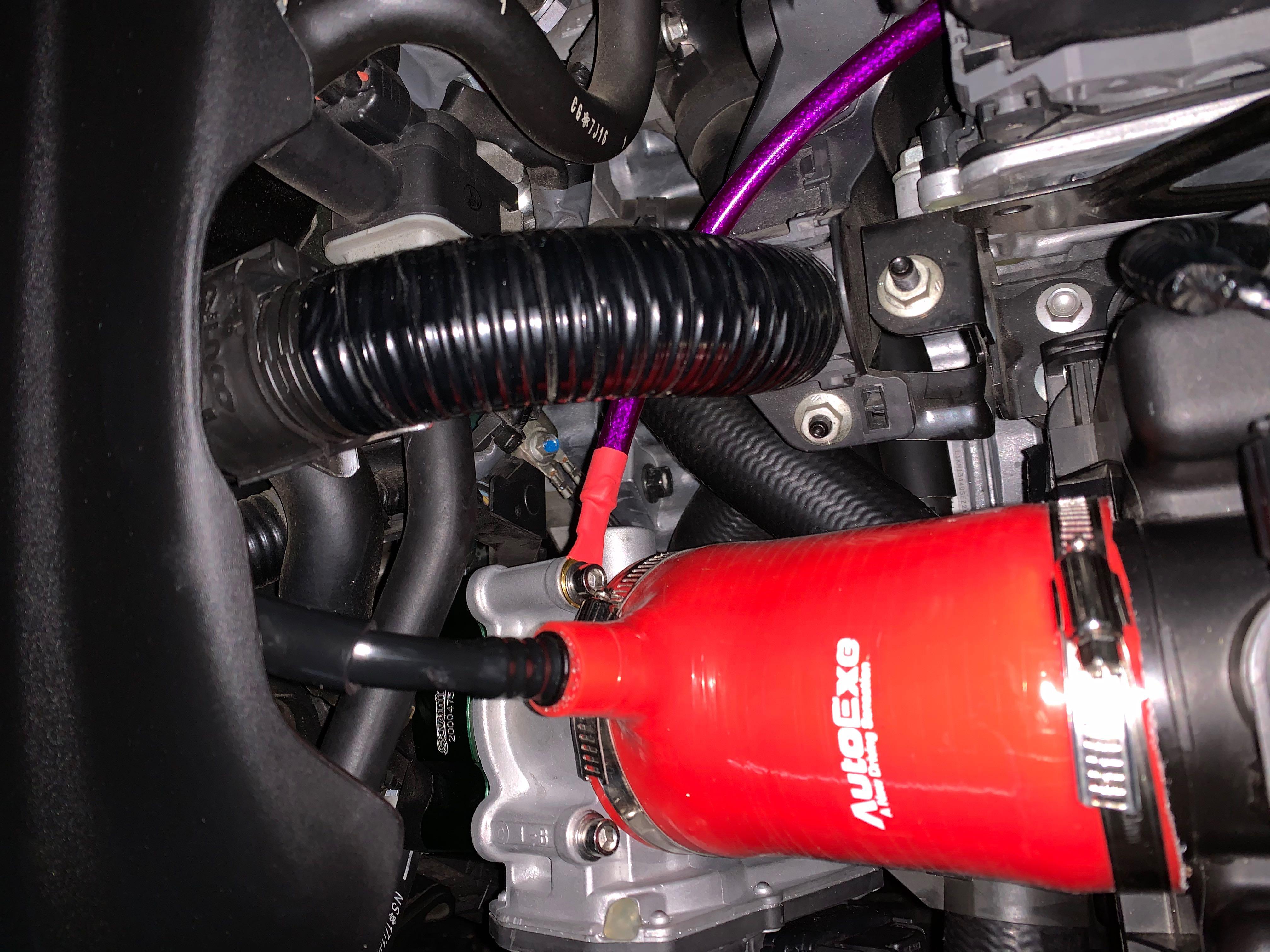 Mazda 2.0L to 2.5L throttle body conversion upgrade kit Throttle body