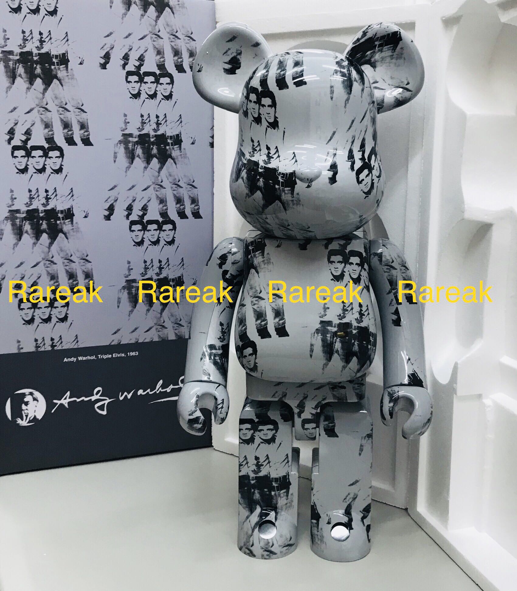 BE@RBRICK ベアブリック2008 エルビスプレスリー kaws 400% 【公式通販】