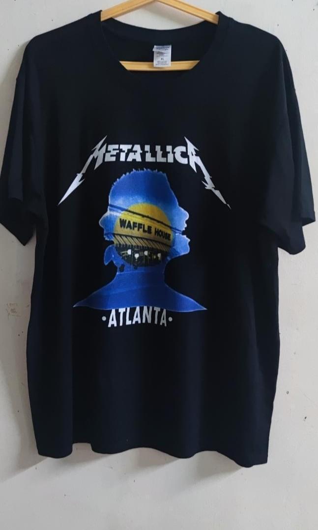 Metallica Atlanta Tour 2017 Men S Fashion Activewear On Carousell