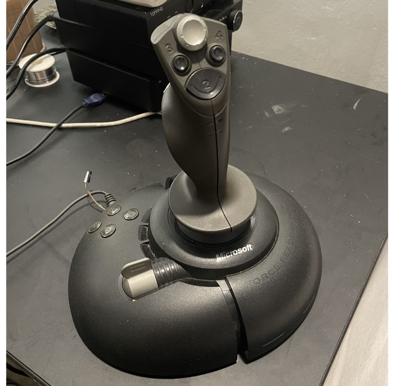 Microsoft Sidewinder Force Feedback 2 (Leo Bodnar ready), Computers