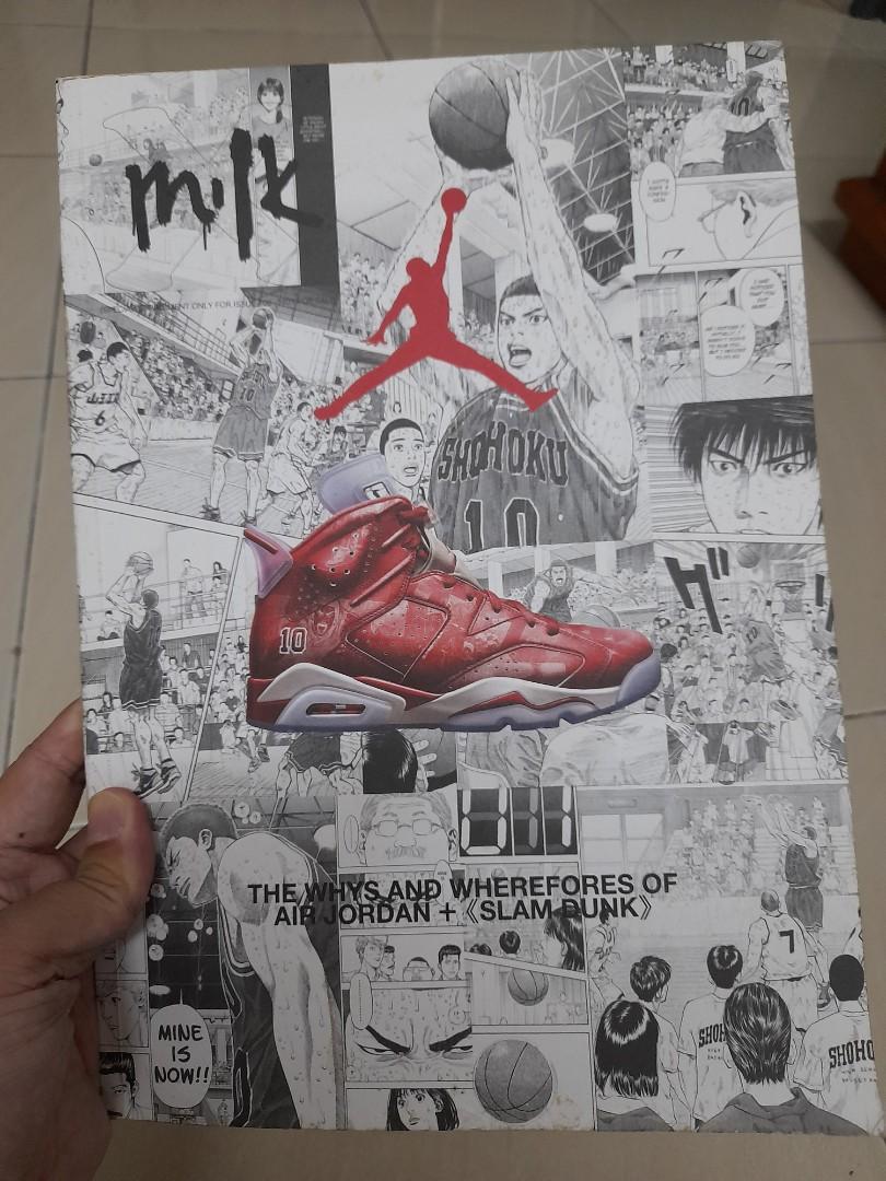 Air jordan top x slam dunk